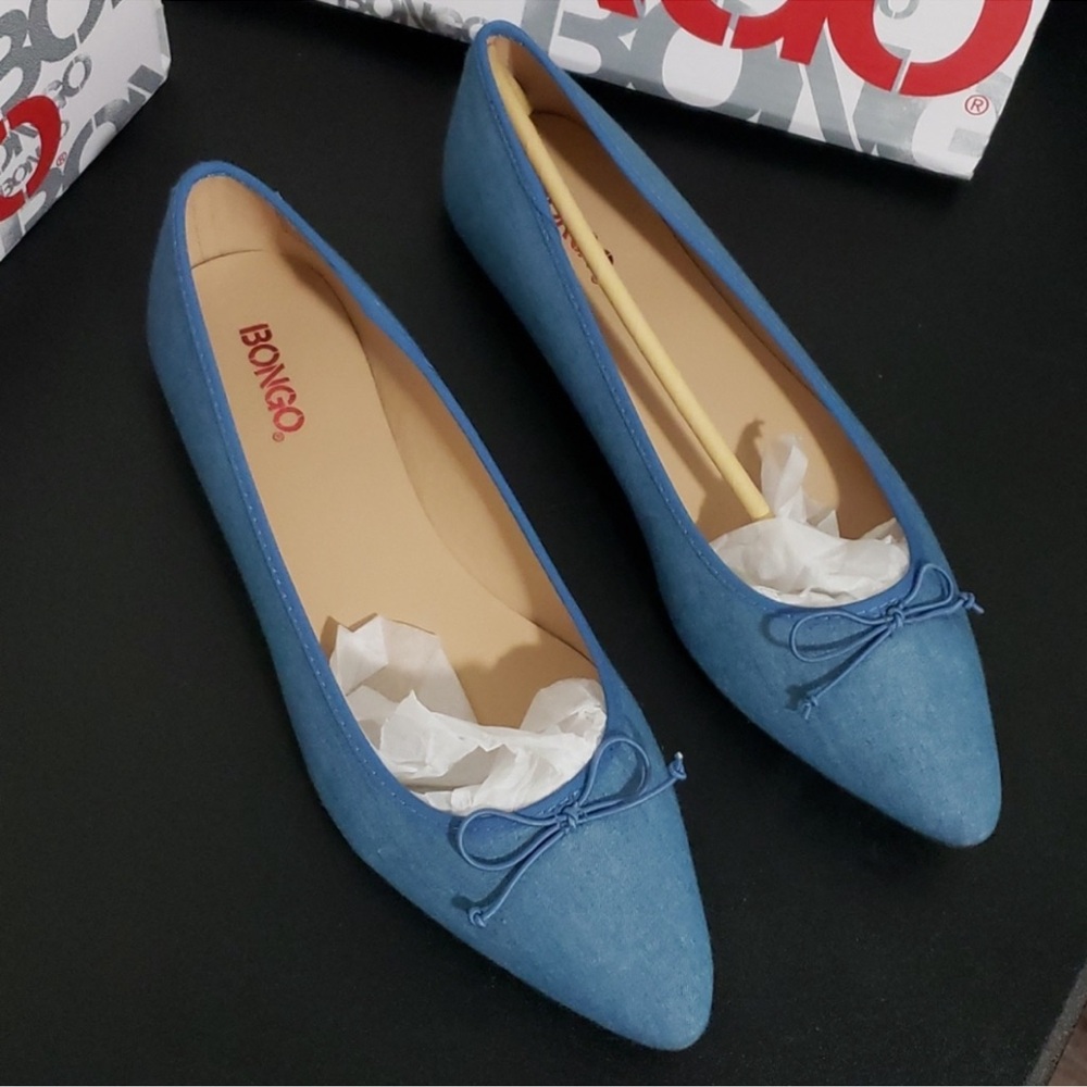 BONGO Women's Stylish Blue Loafers